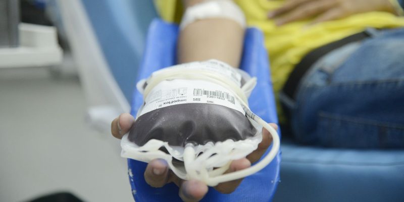 Campanha de doação de sangue no Instituto Estadual de Hematologia do Rio de Janeiro - Hemorio