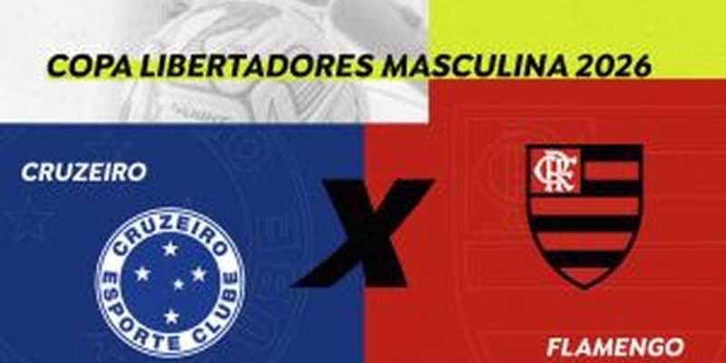 Rádio Nacional transmite nesta quarta (12) Cruzeiro x Flamengo pelas oitavas da Libertadores.
