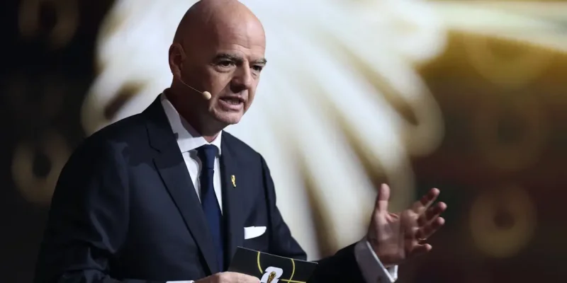 Presidente da Fifa Gianni Infantino
 5/12/2025   Pool via REUTERS/Dan Mullan