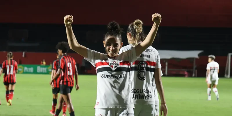 02/08/2026 - São Paulo vence Vitória e assume liderança do Brasileirão Feminino. Foto: São Paulo FC/ Divulgação