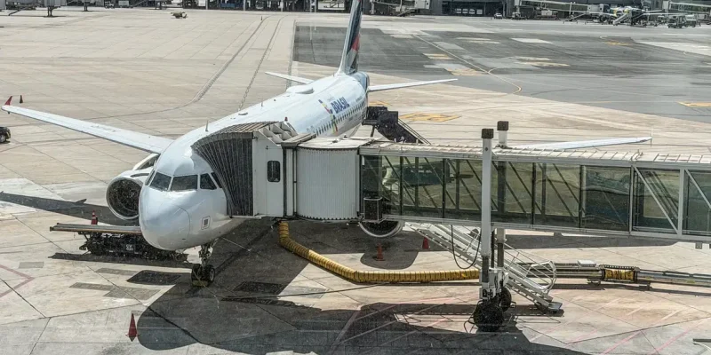 Brasília (DF), 17/03/2026 – Movimentação de passageiros no Aeroporto de Brasília durante operações de embarque e desembarque. Pessoas circulam pelos terminais com bagagens enquanto aviões realizam pousos e decolagens, refletindo o fluxo intenso de viagens na capital federal.
Foto: Rafa Neddermeyer/Agência Brasil
