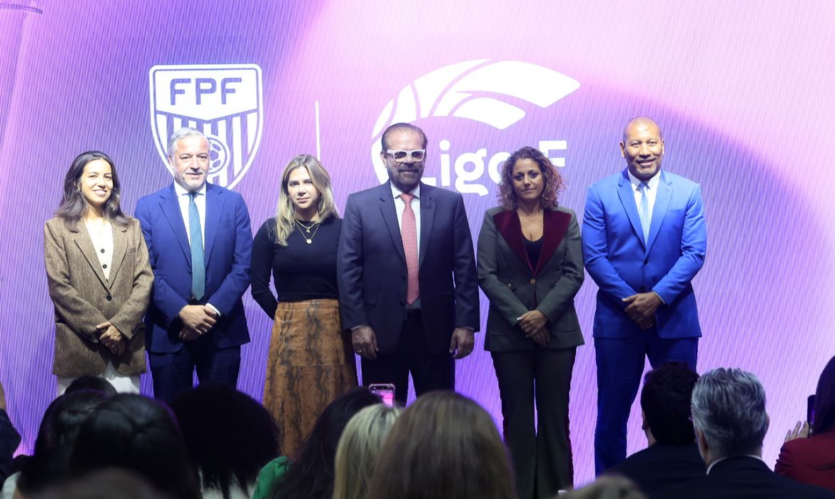 São Paulo (SP), 26/08/2026. - Evento na Federação Paulista de Futebol,  Dia F: Legado e Futuro do Futebol Feminino, e assinatura de parceria com a Liga F da Espanha. Foto: Paulo Pinto/Agencia Brasil