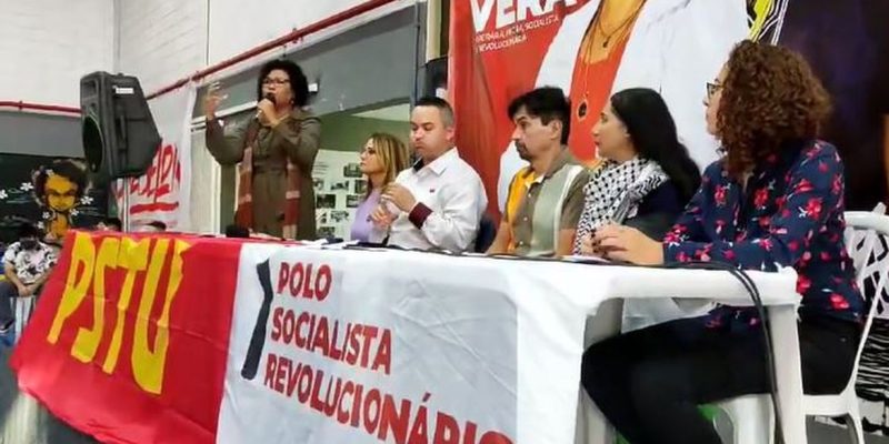 Convenção para definir candidatas do PSTU à presidência ocorreu neste domingo.