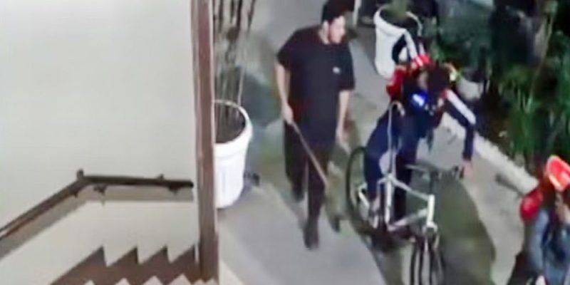 Brasília (DF), 21/08/2026 - Seguranças de rua são presos por agredir ciclista até a morte no Rio.
Frame Camera de segurança