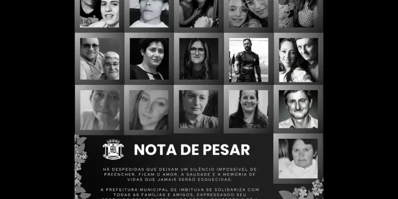 Vítimas de acidente no Paraná. Crédito: Prefeitura de Imbituva