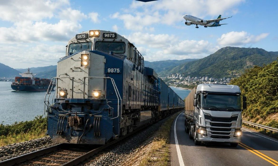 O PNL 2050 contribui para impulsionar a competitividade, apoiar o desenvolvimento regional e melhorar a circulação de pessoas e cargas em todo o Brasil. Foto: Instagram/@mtransportes